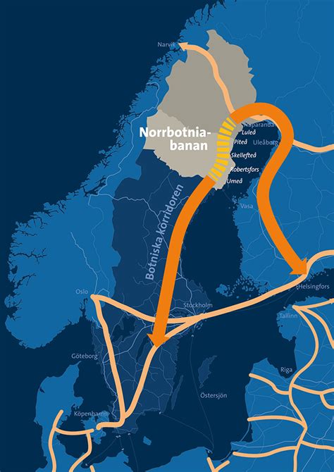 Finansieringen av sträckan mellan skellefteå och luleå har tidigare varit oklar men enligt tomas regeringen lämnade idag beskedet att bygget av norrbotniabanan forsätter hela vägen till luleå. Norrbotniabanan på internationell topplista ...