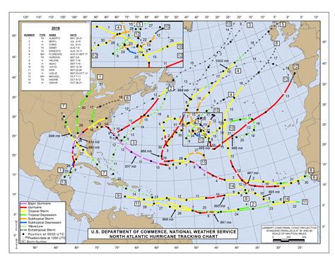 2018 Hurricane Data By Storm