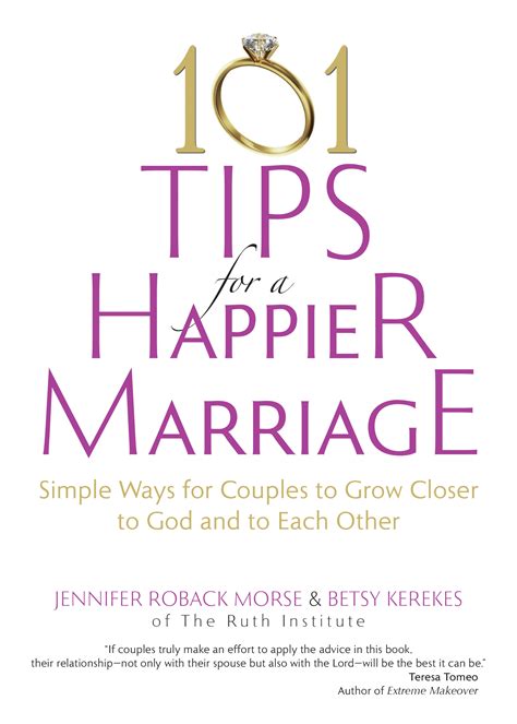 101 Tips For A Happier Marriage Ruth Institute