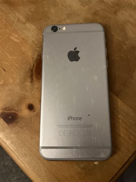 Apple Iphone 6 16gb Space Grey Unlocked A1586 Cdma Gsm