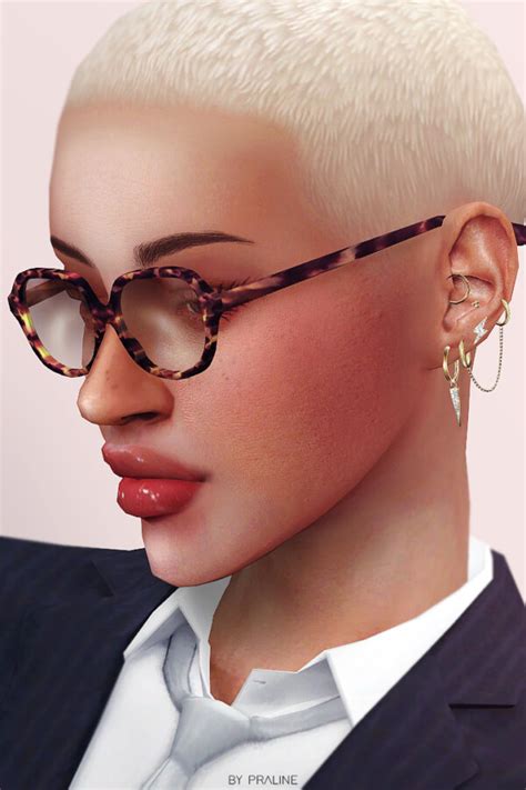 Deceptia Glasses From Praline Sims Sims 4 Downloads