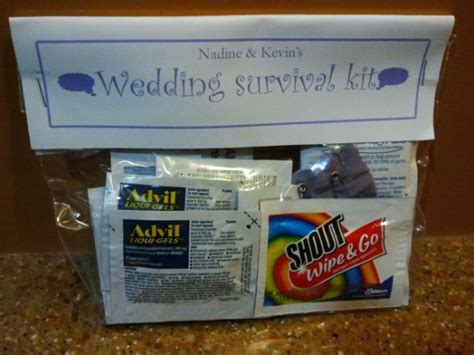 Great savings free delivery / collection on many items. Our Wedding Survival Kits | Weddingbee Photo Gallery