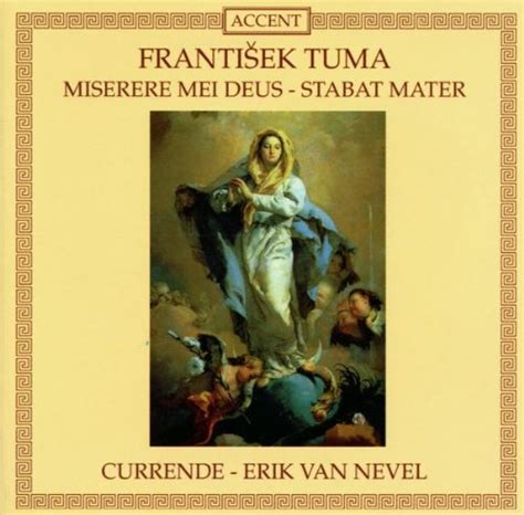 Miserere Mei Deus Stabat Mater Currende Erik Van Nevel Tumaf1704