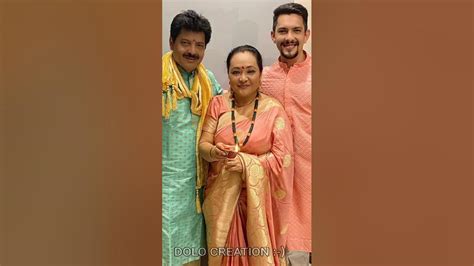 Udit Narayan With His Wife Deepa Narayan And Son Aditya Narayan Uditnarayan Shorts Ytshorts
