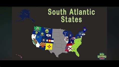 The 9 Divisions Of The Usa By Klt Youtube