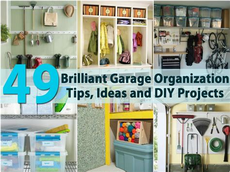 Garage organization projects and ideas'll help you turn your parking space into extra storage or an efficient workspace. 49 Brilliant Garage Organization Tips, Ideas and DIY ...