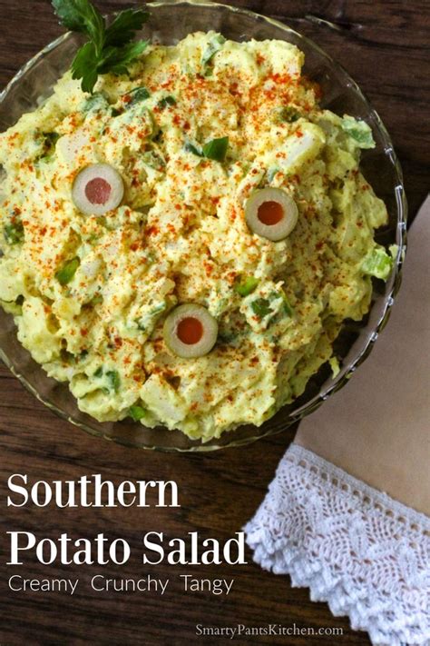Stir through the potatoes and half the spring onions, transfer to a serving dish and scatter over the remaining onions. Southern Mustard Potato Salad | Potatoe salad recipe ...