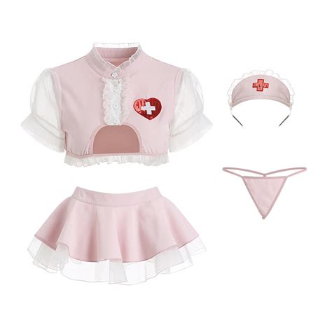 Women Erotic Doctor Sister Cosplay Costume Role Play Sexy Lingerie Nurse Uniform See Through