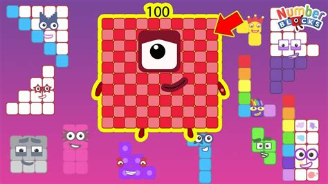 Numberblocks Puzzle Tetris Game 100 Asmr Fanmade Animation Satisfying