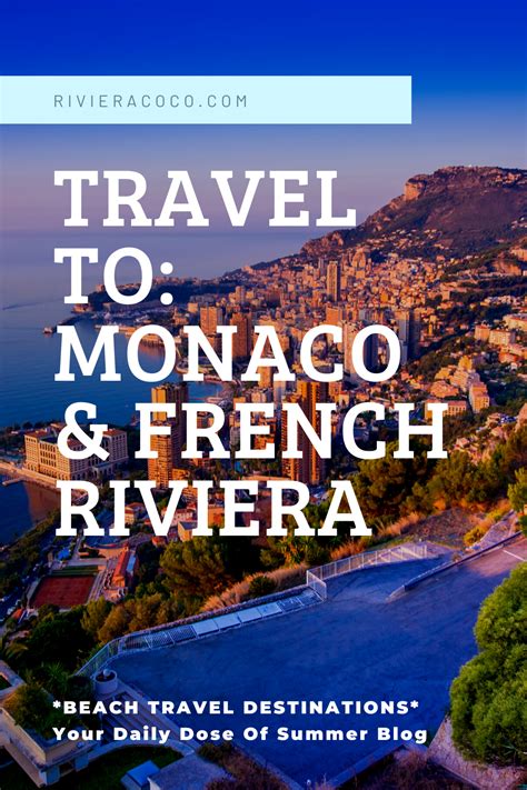 Monaco And French Riviera Beaches Vacation Destinations