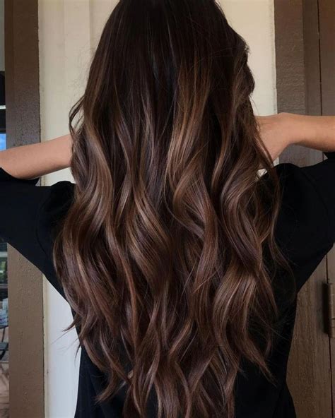 4 Most Exciting Shades Of Brown Hair En 2020 Balayage Cabello Largo