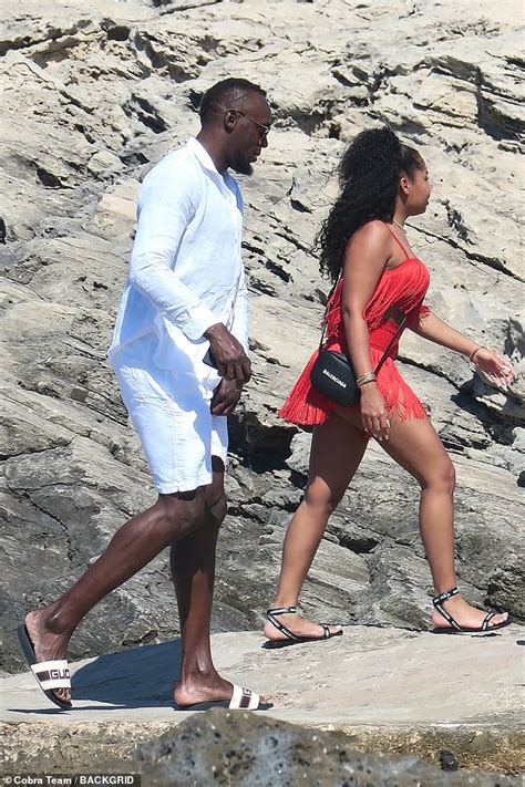 Usain Bolt Enjoys Sun Soaked Formentera Break With Long Term Girlfriend Kasi J Bennet