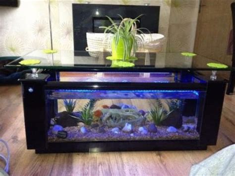 Despite that you have greater than they will simply fall for your latest furniture. Fish Tank Coffee Table Design Images Photos Pictures