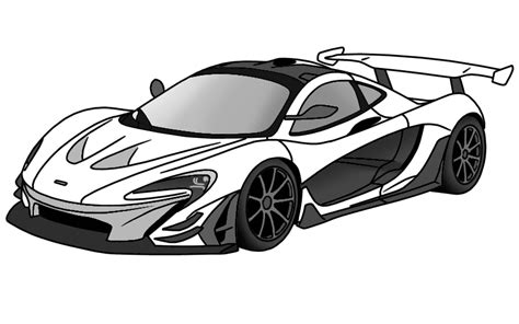 Mclaren Colouring Pages