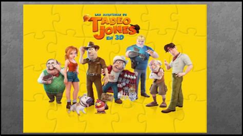 Película Tadeo Jones Puzzle Juegos Infantiles Rompecabezas