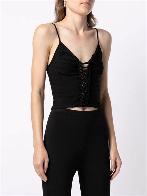 Dion Lee Central Braid Tank Top Farfetch