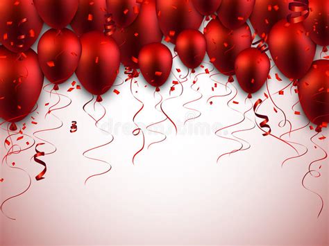 Pngtree offers over 95 red celebration png and vector images, as well as transparant background red celebration clipart images and psd files.download the free graphic resources in the form of png, eps, ai or psd. Celebrate Red Background With Balloons Stock Vector ...