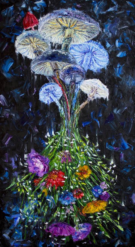 Inflorescence Collection Edges Painting By Ilya Lesnoy Saatchi Art