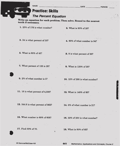 Writing Linear Equations From Word Problems Worksheet Pdf Db
