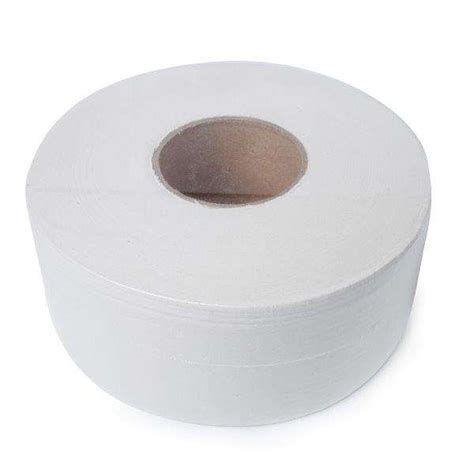 2 Ply 300m Jumbo Toilet Rolls Recycled Paper Quality Disposables