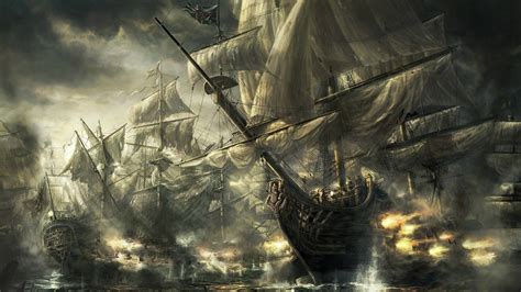 Ship Battle Wallpapers Top Free Ship Battle Backgrounds Wallpaperaccess