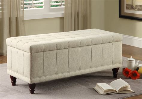 Rectangular ottomans and square ottomans in black, blue or gray are traditional, while round ottomans, pouf ottomans and. Total Fab: Bedroom Storage Bench Seat