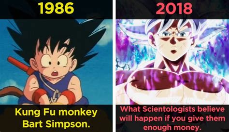 The son of king vegeta, the prince of all saiyans has probably one of the most obvious pun names in dragon ball z. Evolution Of Dragon Ball Characters Over The Last 32 Years ...