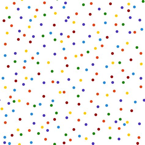 Rainbow Polka Dot Background