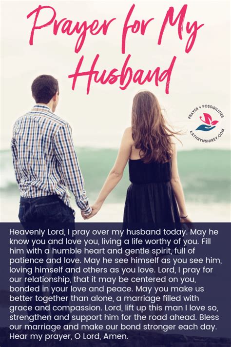 Prayer For My Husband Prayers For My Husband Prayer For Husband