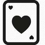 Icon Ace Cards Blackjack Gambling Jack Playing