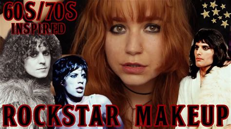 70s Male Rockstar Makeup I Mick Jagger And Freddie Mercury Inspired