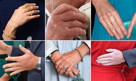 What Do The Royals Hands Reveal About Their Lifestyles Daily Mail Online