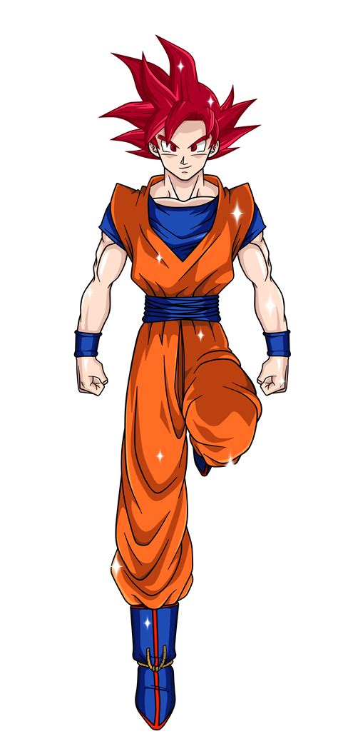 Goku Super Saiyajin Dios By Maiagulcuon On Deviantart