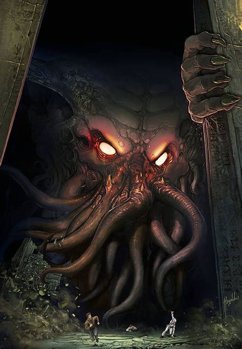 The Call Of Cthulhu By Magolobo Cthulhu Art Lovecraft Art Lovecraftian Horror