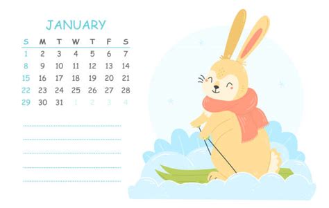 Cartoon Desk Calendar Illustrations Royalty Free Vector Graphics