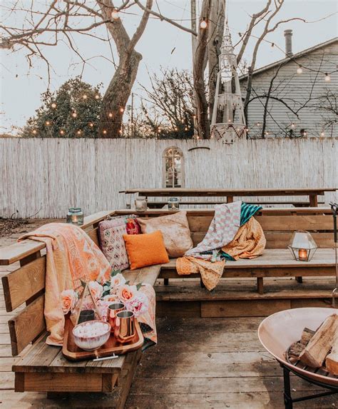 5 Tips On Creating Cozy Hygge Boho Outdoor Space Hygge Fall Decor