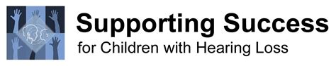 Supporting Children With Hearing Loss Logo Meshguides
