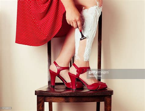 Woman Shaving Her Legs Photo Getty Images