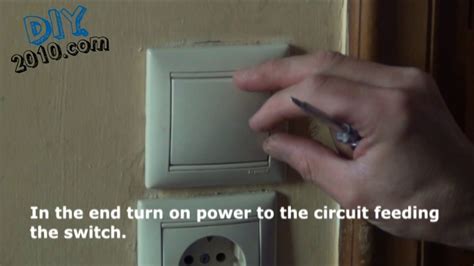 How To Replace A Single Pole Light Switch How To Change A Light