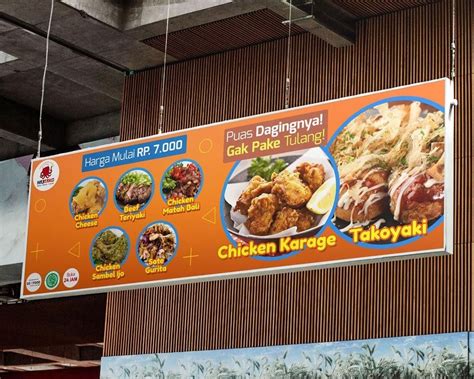 Contoh Banner Menu Makanan in 2020 | Best banner design, Menu