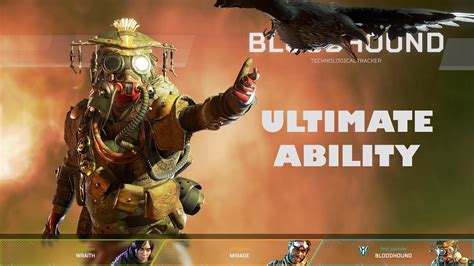Bloodhound Ultimate Ability In Apex Legends Beast Of The Hunt Youtube