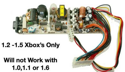 Official Original Xbox Internal Delta Psu Power Supply Unit Version 12