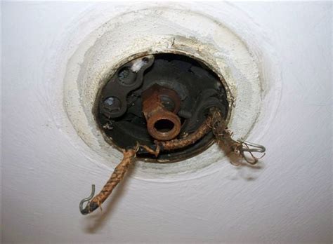 Old Wiringnew Ceiling Fixture Damsel In Distress Electrical Diy
