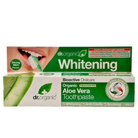 Dr Organic Aloe Vera Toothpaste 100 Ml Med24dk