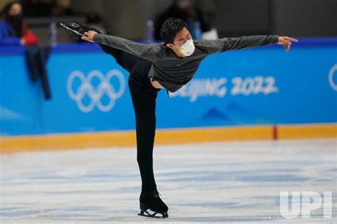 Photo Mens Figure Skating Practice At The Beijing Olympics 2022