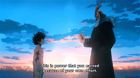 The best gifs of anime quote on the gifer website. Top 7 Anime Quotes: My Hero Academia - EMINAREVIEWS