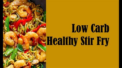 You may need to add water or vegetable stock to avoid thickening the sauce too much. Macro Friendly Stir Fry| Low Carb| Zoodle Recipe - YouTube