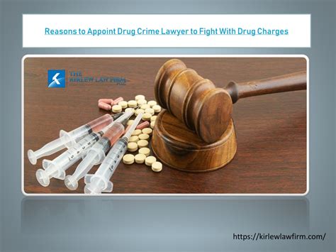 Ppt Reasons To Appoint Drug Crime Lawyer To Fight With Drug Charges