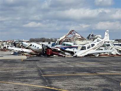 Nashville Tornado Damage Airport Tune John Tennessee