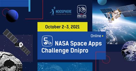 Nasa Space Apps Challenge Dnipro 2021 2 — 3 жовтня 2021 Dou